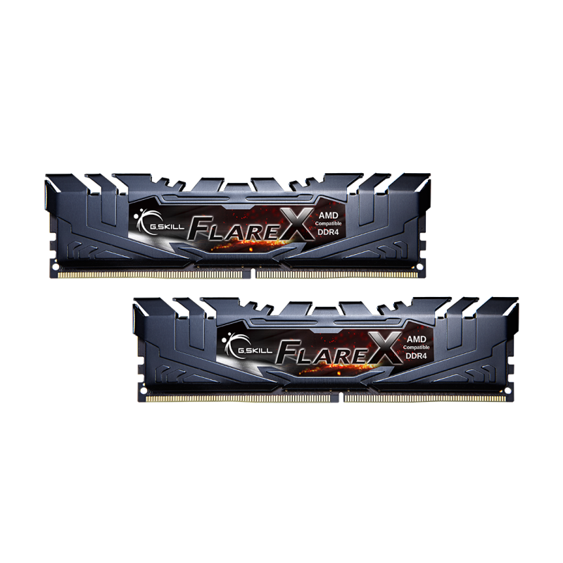 G.SKILL FlareX 16GB (2×8) DDR4 3200 CL16 1.35v