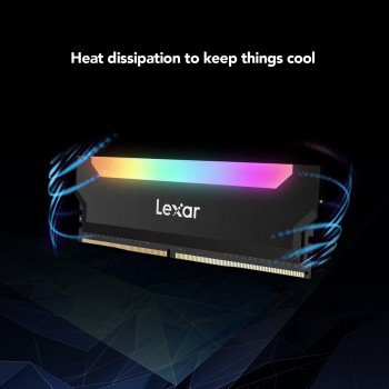 LEXAR  RGB 32GB (2x16GB) DDR4 3600MHz C18 Memory Kit BLACK