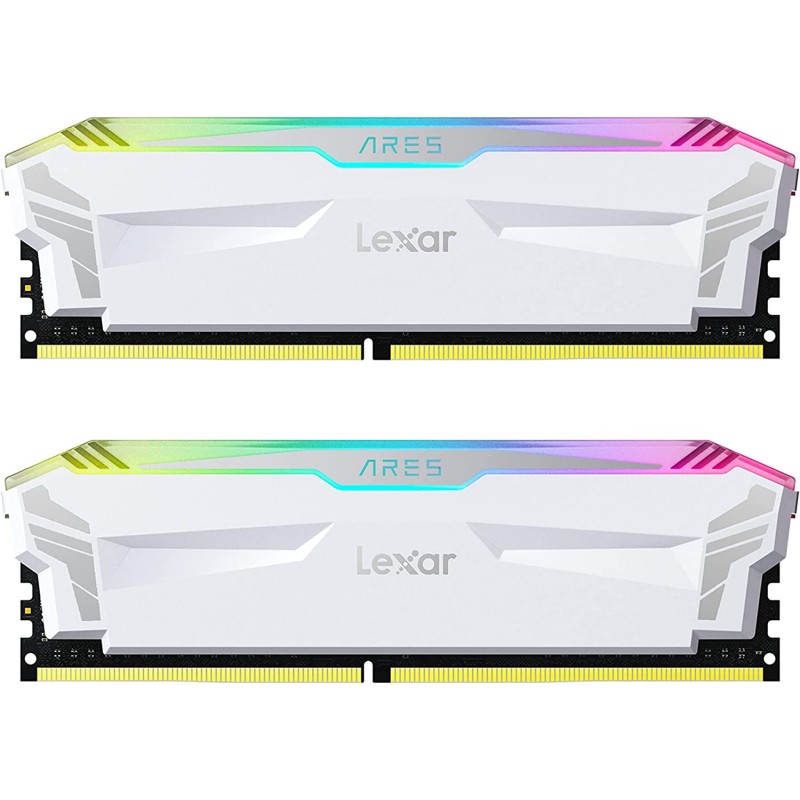 LEXAR  RGB 16GB (2x8GB) DDR4 3866MHz C18 Memory Kit WHITE