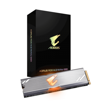 Gigabyte AORUS RGB 512GB NVMe SSD M.2 Up to 3480 Mbps