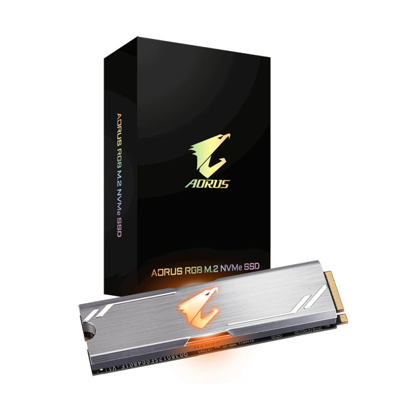 Gigabyte AORUS RGB 256GB NVMe SSD M.2 Up to 3100 Mbps