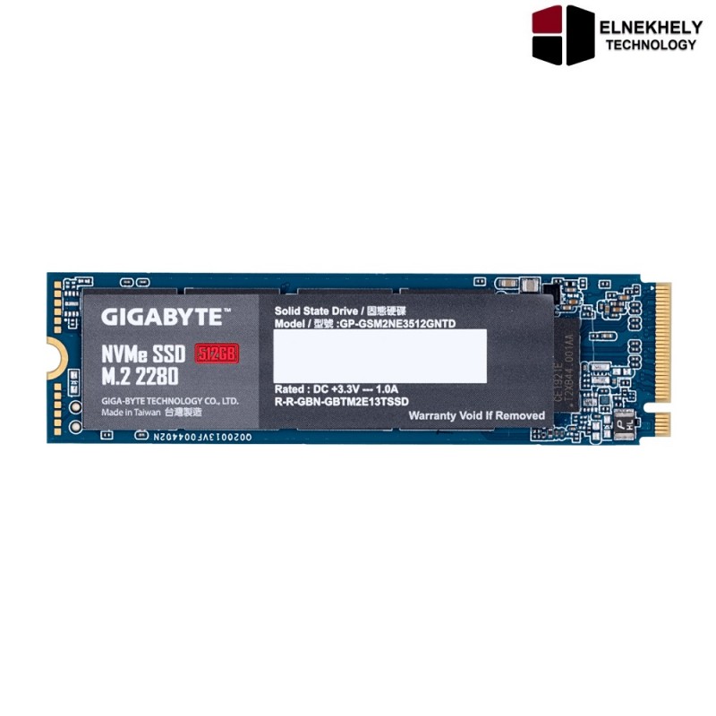 GIGABYTE 512GB NVMe M.2 SSD