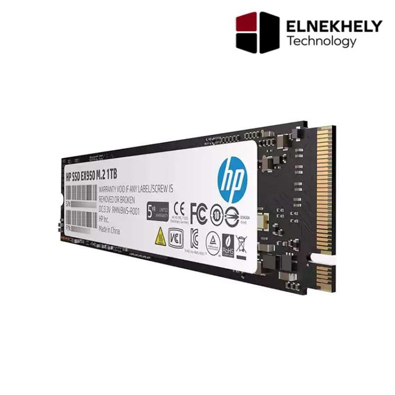 HP EX950 - DRAM 1TB NVMe Internal PC SSD/Gen3 x4 PCIe/ M.2