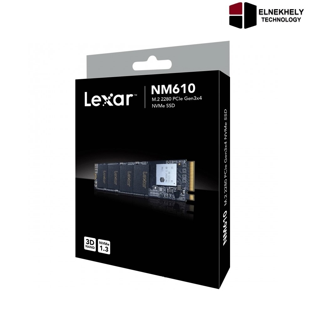 Lexar NM610 500GB M.2 NVMe SSD - LNM610-500RB