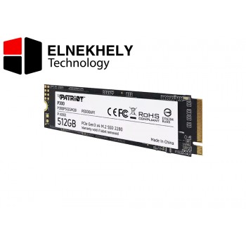 Patriot P300 M.2 PCIe Gen 3 x4 512GB Low-Power Consumption SSD