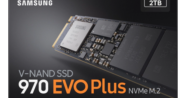 Samsung 970 shops EVO Plus 2TB NVMe M.2 SSD