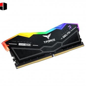 TEAMGROUP T-Force Delta RGB DDR5 Ram 96GB (2x48GB) 6800HZ CL36 esktop Memory Black