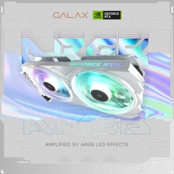GALAX GeForce RTX 4060TI EX WHITE (1-Click OC) 8GB GDDR6 Graphics Card