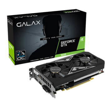 GALAX  GeForce GTX 1650 DUAL OC edition 4G GDDR6