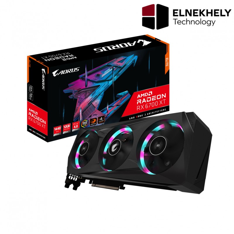 Gigabyte AORUS Radeon RX 6700 XT ELITE 12G