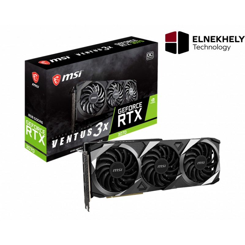 MSI GeForce RTX 3070 8GB GDDR6 VENTUS 3X OC