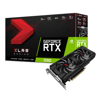 PNY GeForce XLR8 RTX 2060  6GB Gaming Overclocked Edition Dual Fan