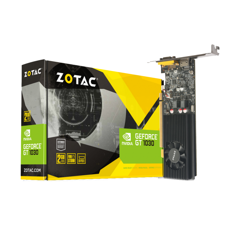 ZOTAC GeForce GTX 1030 2GB Low Profile