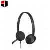 Logitech H340 USB Stereo Computer Headset Noise Cancellation For PC And Mac