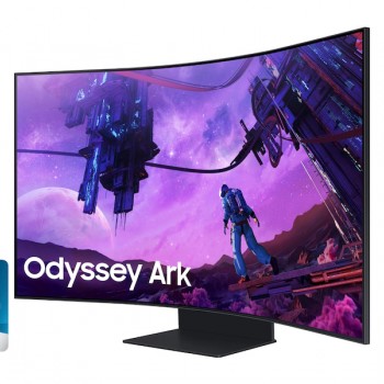 Samsung 55” Odyssey Ark 4K UHD 165Hz 1ms Quantum Mini-LED Curved Gaming Screen