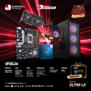 PC 14400F + RTX 4060 Powered By ASUS