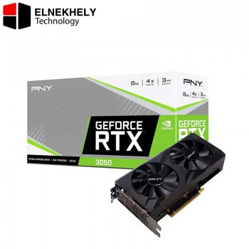  PNY GeForce RTX 3050 8GB Verto Dual Fan Graphics Card