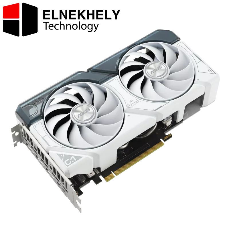 ASUS Dual GeForce RTX™ 4060 OC White Edition 8GB GDDR6 (PCIe 4.0, 8GB GDDR6)