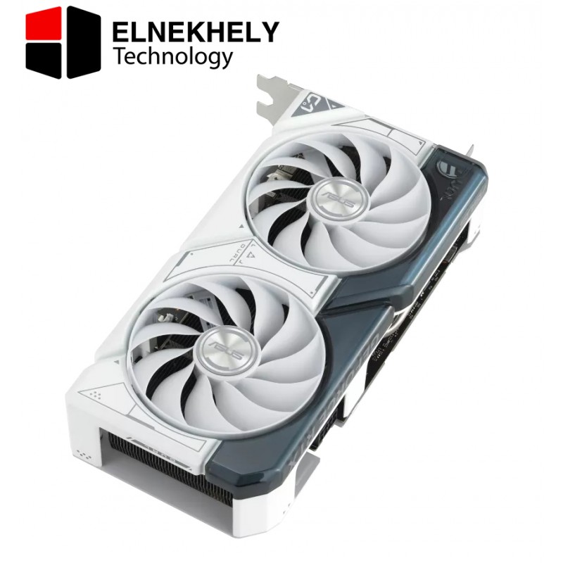 ASUS Dual GeForce RTX™ 4060 OC White Edition 8GB GDDR6 (PCIe 4.0, 8GB GDDR6)