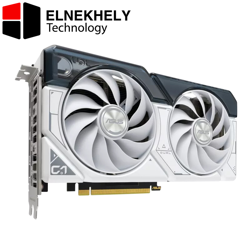 ASUS Dual GeForce RTX™ 4060 OC White Edition 8GB GDDR6 (PCIe 4.0, 8GB GDDR6)