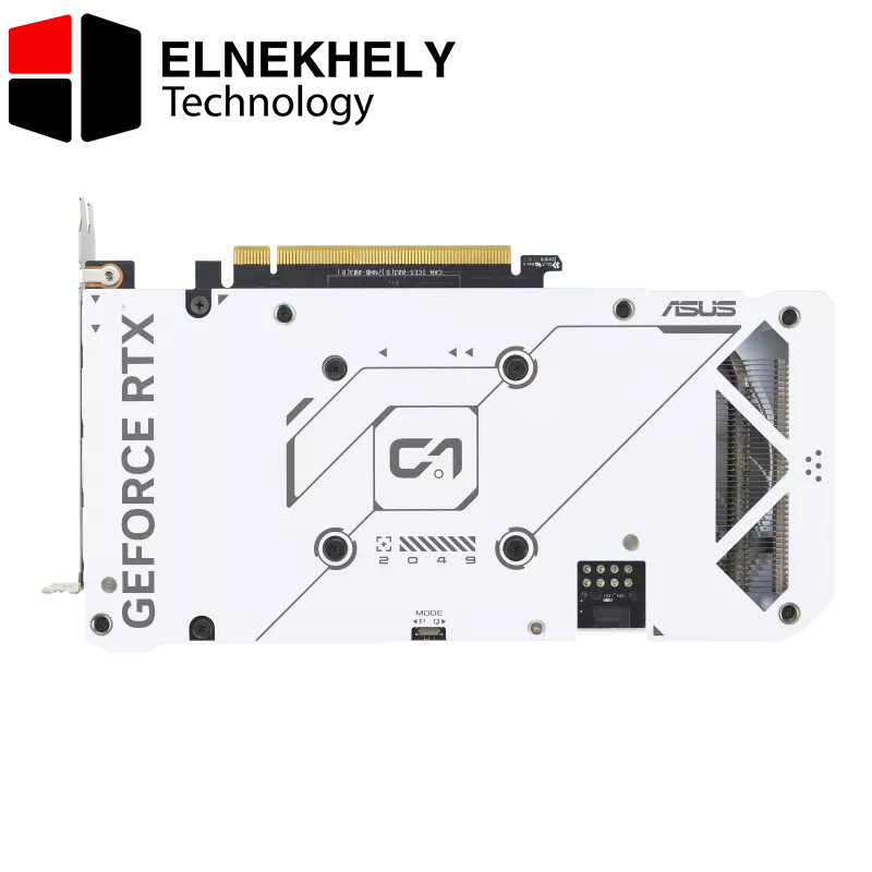 ASUS Dual GeForce RTX™ 4060 OC White Edition 8GB GDDR6 (PCIe 4.0, 8GB GDDR6)