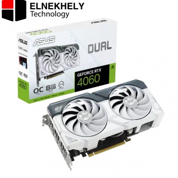 ASUS Dual GeForce RTX™ 4060 OC White Edition 8GB GDDR6 (PCIe 4.0, 8GB GDDR6)