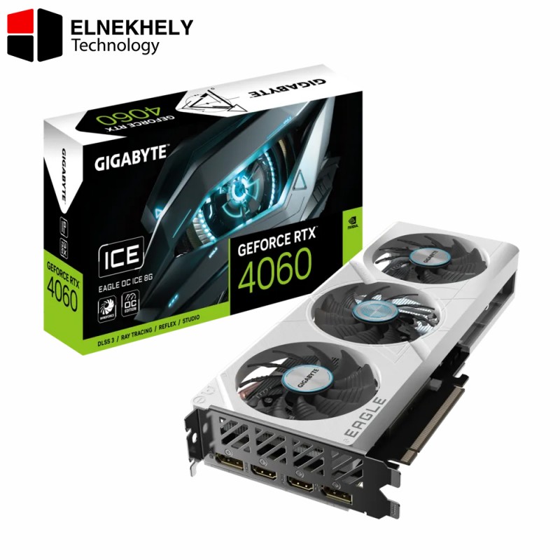 Gigabyte GeForce RTX 4060 EAGLE OC ICE 8G