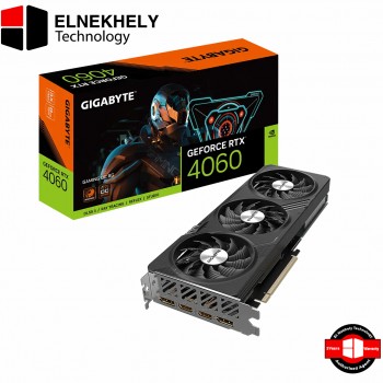 GIGABYTE RTX 4060 GAMING OC 8G Graphics Card — 3x WINDFORCE Fans 8GB