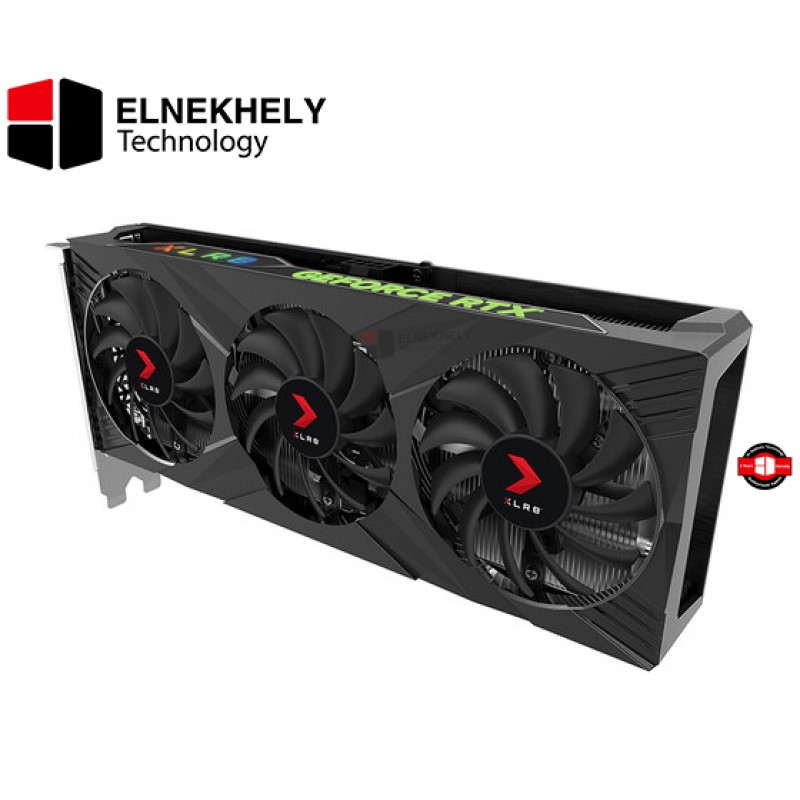 PNY GeForce RTX 4060 8GB XLR8 Gaming VERTO EPIC-X RGB Triple Fan DLSS 3 Graphics Card