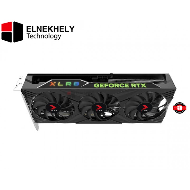 PNY GeForce RTX 4060 8GB XLR8 Gaming VERTO EPIC-X RGB Triple Fan DLSS 3 Graphics Card