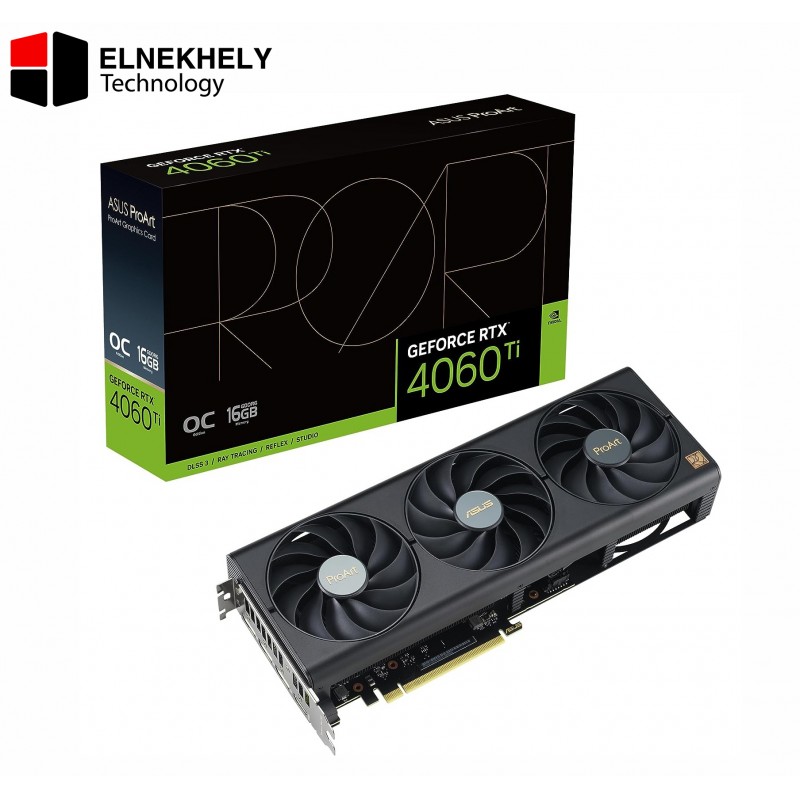 ASUS ProArt GeForce RTX 4060 Ti OC Graphics Card 16GB GDDR6