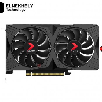 PNY GeForce RTX 4060 8GB XLR8 Gaming Verto Dual Fan OC Graphics Card DLSS 3