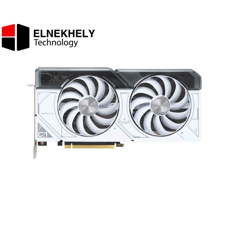 ASUS Dual RTX 4070 White OC Edition 12GB GDDR6X - 192-bit Memory, 2520 MHz Engine Clock, 5888 CUDA Cores, 21 Gbps PCI Express 4.0, 1x HDMI / 3xDP