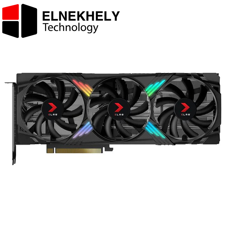 PNY GeForce RTX 4070 Super 12GB XLR8 Gaming Verto Epic-X RGB Overclocked Triple Fan Graphics Card DLSS 3