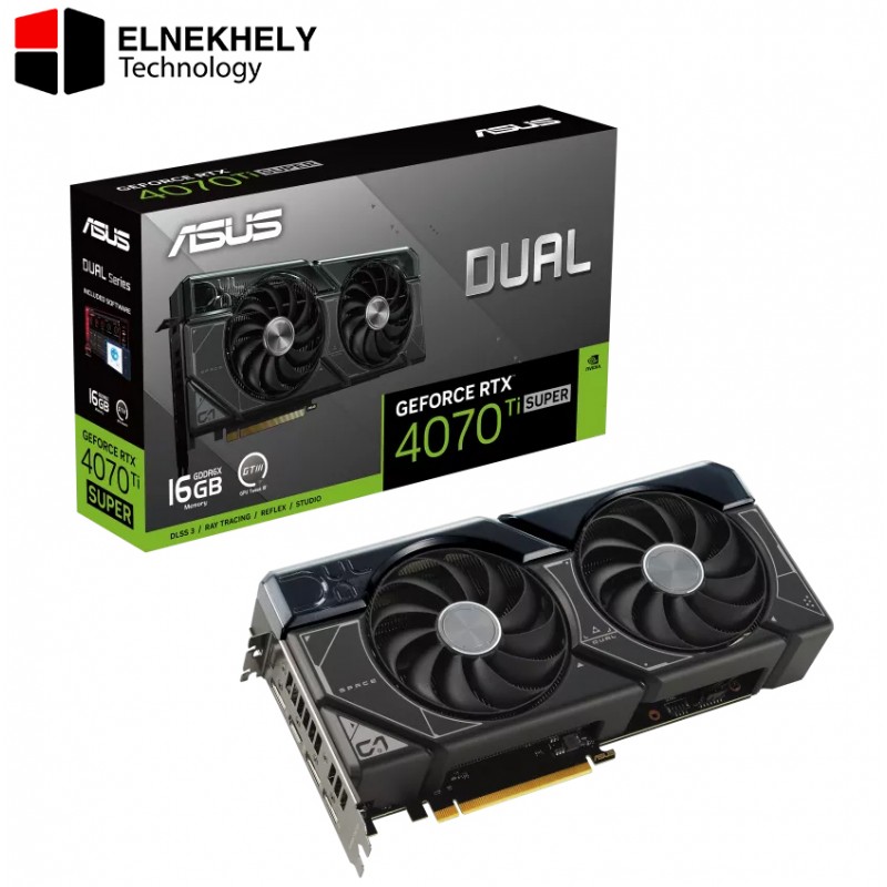 ASUS Dual GeForce RTX™ 4070 Ti SUPER 16GB GDDR6X