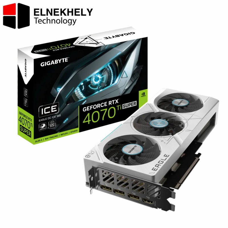 Gigabyte GeForce RTX 4070 Ti SUPER EAGLE OC ICE 16G DDR6X Graphic Card