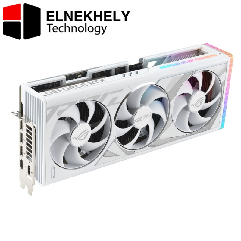 ASUS ROG Strix GeForce RTX 4080 SUPER White OC Edition Gaming Graphics Card 16GB GDDR6X