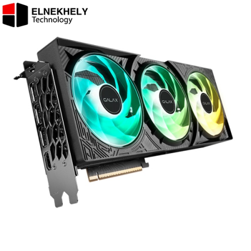 GALAX GeForce RTX 5080 1-Click OC Black 16GB GDDR7 256-Bit Graphics Card