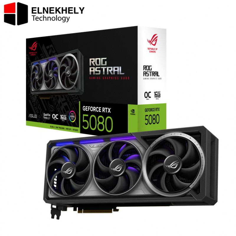 ASUS ROG Astral GeForce RTX™ 5080 OC Edition Gaming Graphics Card