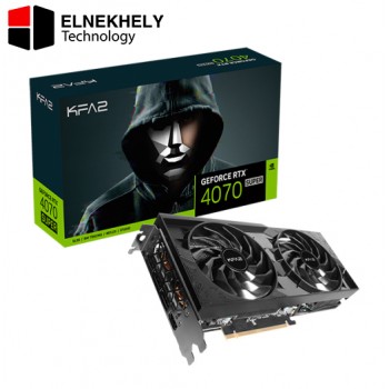 KFA2 GeForce RTX 4070 SUPER - 1-Click OC 2X 12GB GDDR6X 192-bit DP*3/HDMI 2.1/DLSS 3