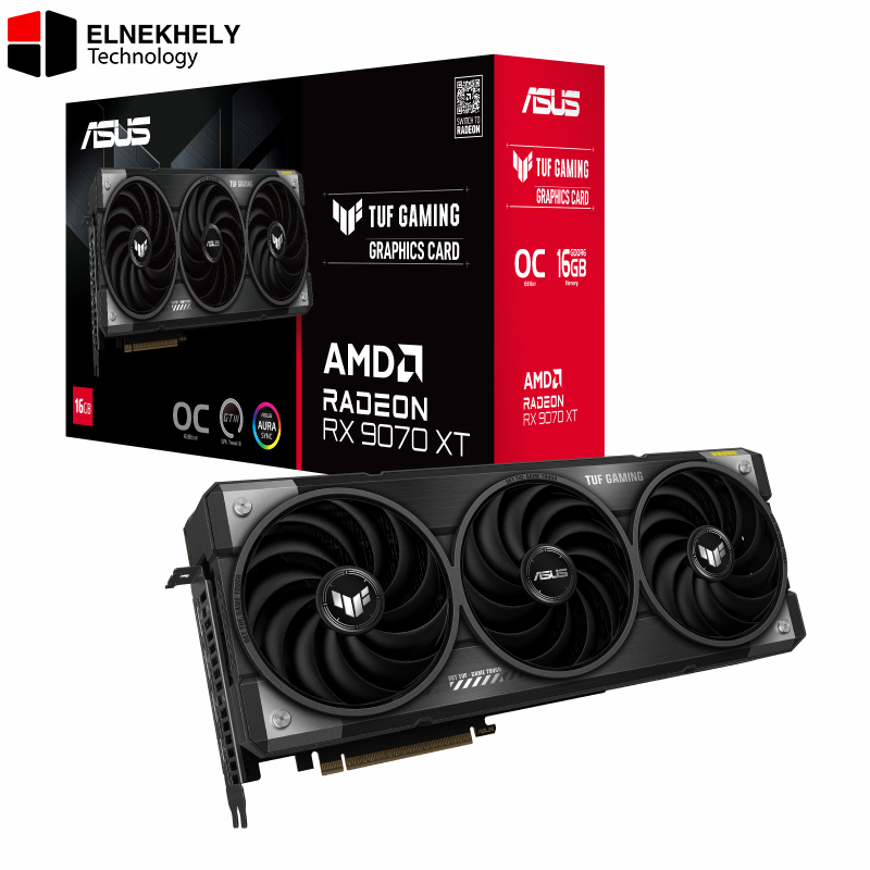 ASUS AMD Radeon RX 9070 XT TUF GAMING OC RDNA4 16GB GDDR6 Graphics Card