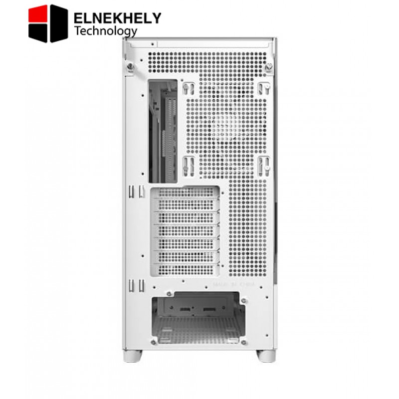 Case Antec Flux Mesh 5 Fan 3*120M Mid Tower White