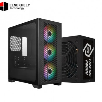 Cooler master Elite 301 + Elite NEX PN600 600W PSU