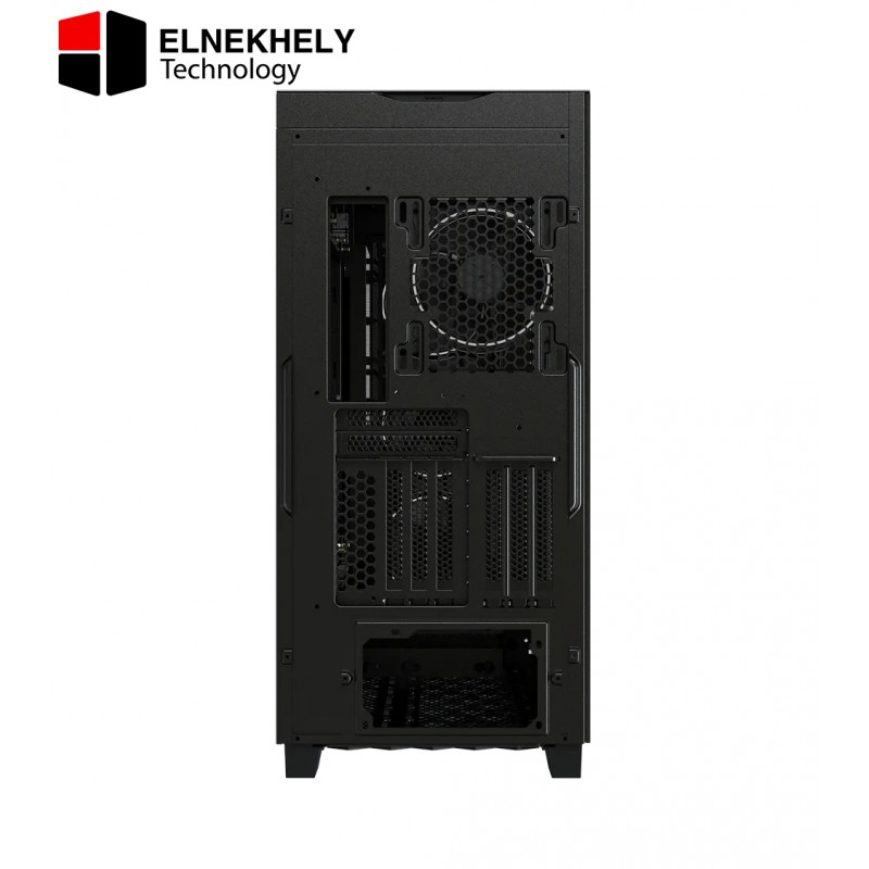 GIGABYTE AORUS C500 Glass – Black Mid Tower PC Gaming Case, Tempered Glass, USB Type-C, 4X ARBG Fans Included