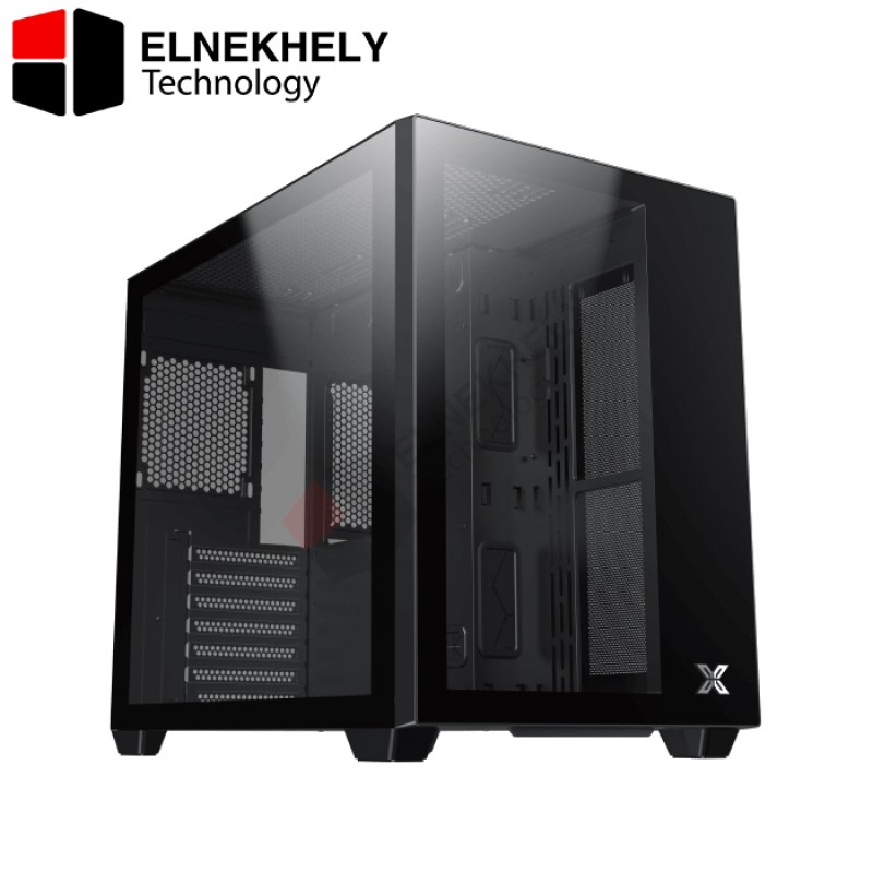 XIGMATEK AQUA III ARGB Mid Tower Case Black