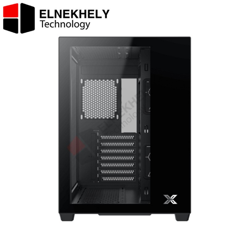 XIGMATEK AQUA III ARGB Mid Tower Case Black