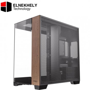 Antec C8 Curve Wood, Fans not Included, Wooden Front Panel, Super Wide Angle Single Curved Glass