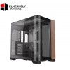 Antec C8 Curve Wood, Fans not Included, Wooden Front Panel, Super Wide Angle Single Curved Glass