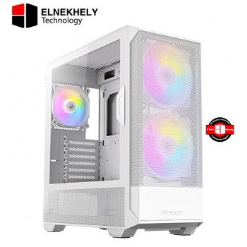 Antec NX416 ARGB White Mid Tower Case