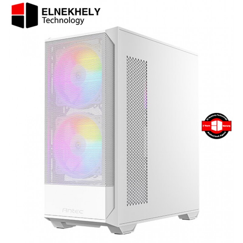 Antec NX416 ARGB White Mid Tower Case